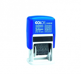 Colop Printer S120/WD Bank 3,8 мм., бухг. термины, цифровой